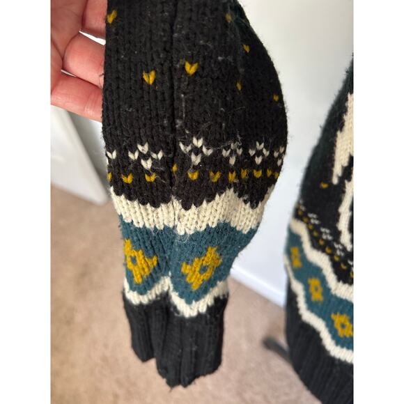 Forever 21 Shawl Sweater Reindeer Button Up Cardigan - Picture 7 of 11